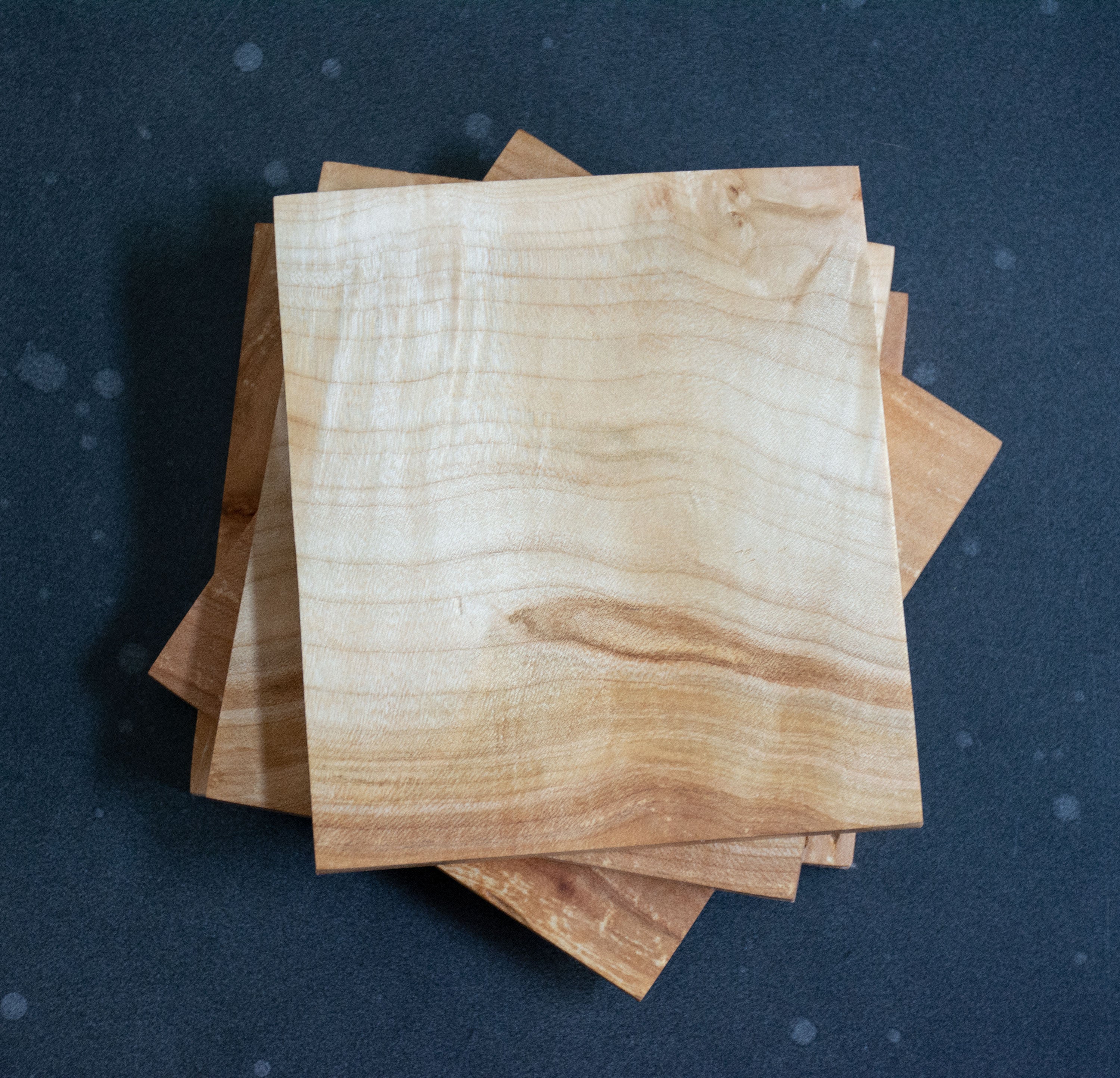 Wooden Coasters Made From Reclaimed Tobacco Sticks- Set of Four- Rusti -  Kentucky LiveEdge